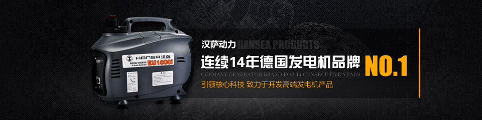 漢薩動(dòng)力連續(xù)14年德國(guó)發(fā)電機(jī)品牌NO.1